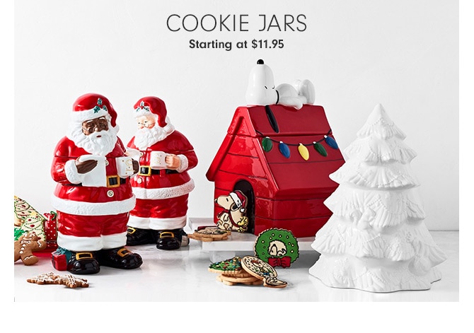 COOKIE JARS - Starting at $11.95