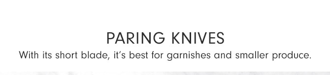 Paring KNIVES