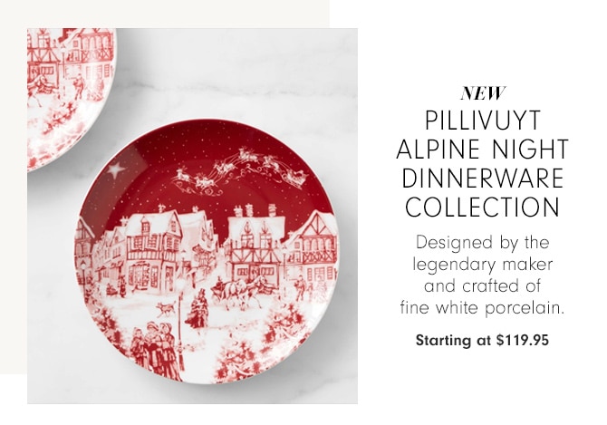 Pillivuyt Alpine Night Dinnerware Collection - Starting at $119.95