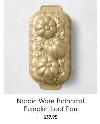 Nordic Ware Botanical Pumpkin Loaf Pan - $37.95