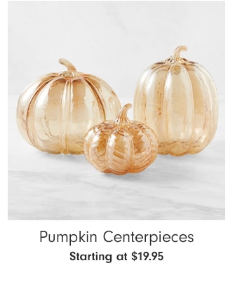 Pumpkin Centerpieces - Starting at $19.95