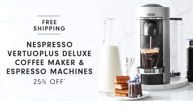 NESPRESSO VERTUOPLUS DELUXE COFFEE MAKER & ESPRESSO MACHINES - 25% OFF*