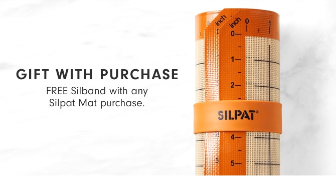 GIFT WITH PURCHASE - FREE Silband with any Silpat Mat Purchase.