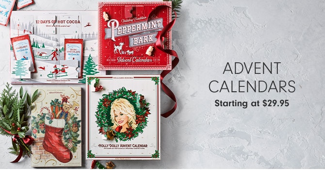 Advent Calendars Starting at $29.95