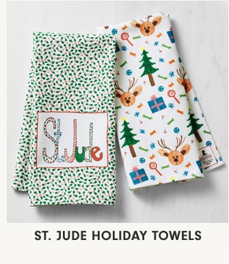 ST. JUDE HOLIDAY TOWELS