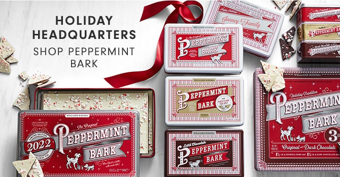 HOLIDAY HEADQUARTERS SHOP PEPPERMINT BARK