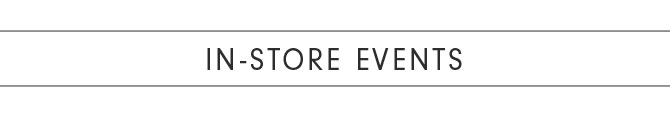 In-store events