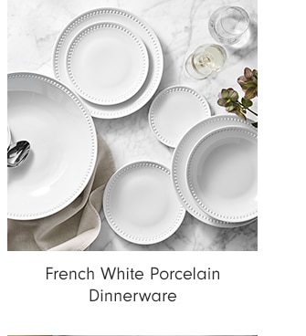 French White Porcelain Dinnerware