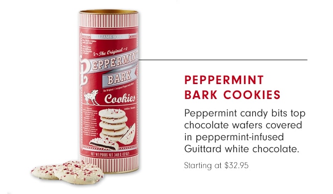 PEPPERMINT BARK COOKIES