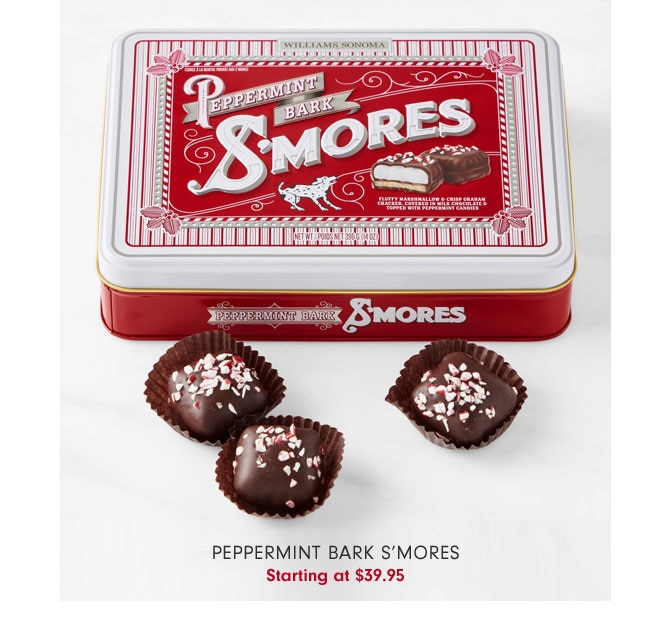 Peppermint Bark S’mores Starting at $39.95