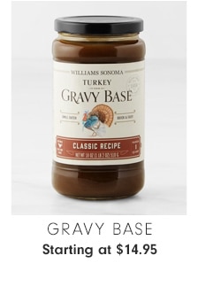 Gravy Base - Starting at $14.95