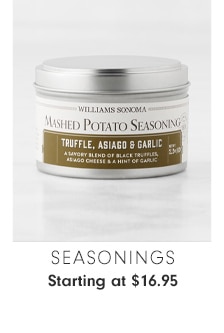 Seasonings - Starting at $16.95