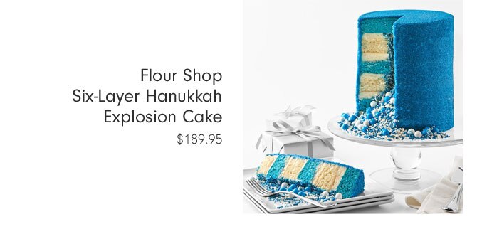 Flour Shop Six-Layer Hanukkah Explosion Cake $189.95