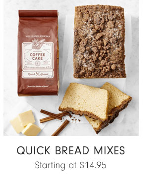 Quick Bread Mixes Starting at $14.95