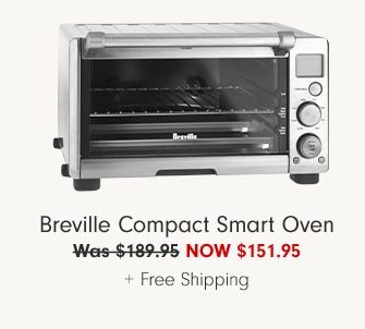 Breville Compact Smart Oven NOW $151.95 + Free Shipping