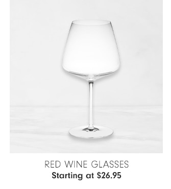 Red wine Glasses - Starting at $26.95