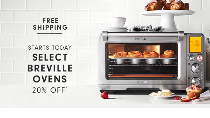 SELECT BREVILLE OVENS - 20% OFF*