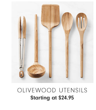 Olivewood Utensils Starting at $24.95