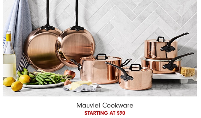 Mauviel Cookware starting at $90