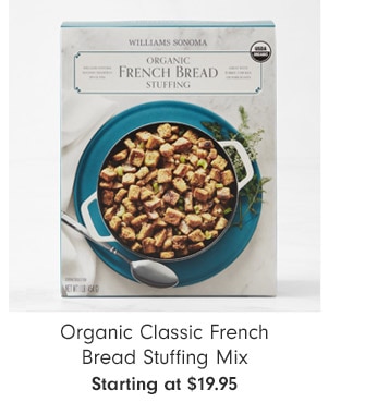 Organic Classic French Bread Stuffing Mix - Starting at $19.95