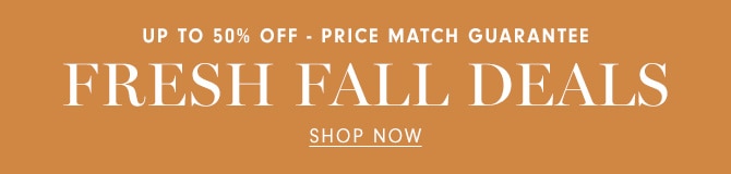 Up to 50% Off - Price Match Guarantee - Save on Thanksgiving Must-Haves - SHOP NOW