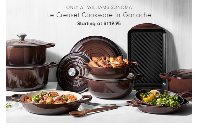 Le Creuset Cookware in Ganache - Starting at $119.95