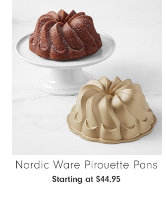 Nordic Ware Pirouette Pans - Starting at $44.95