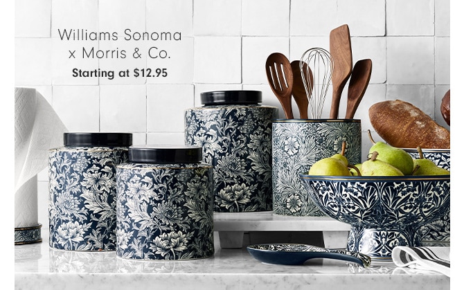 Williams Sonoma x Morris & Co. Starting at $12.95