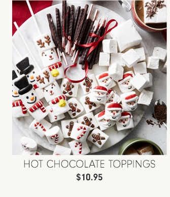 Hot Chocolate Toppings - $10.95