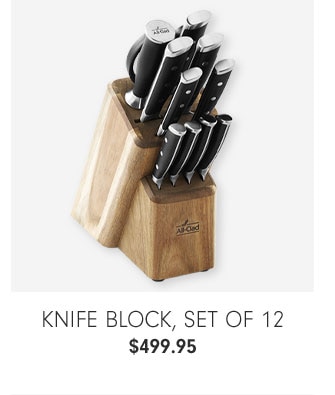 Knife Block, Set of 12 $499.95