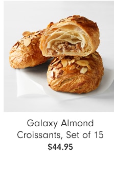 Galaxy Almond Croissants, Set of 15 - $44.95