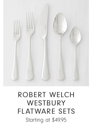 Robert Welch Westbury Flatware Sets Starting at $49.95