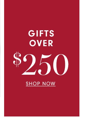  gifts over $250 - SHOP NOW