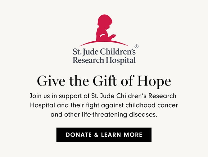 St. Jude's Children's® Research Hospital - Give the Gift of Hope - DONATE & LEARN MORE