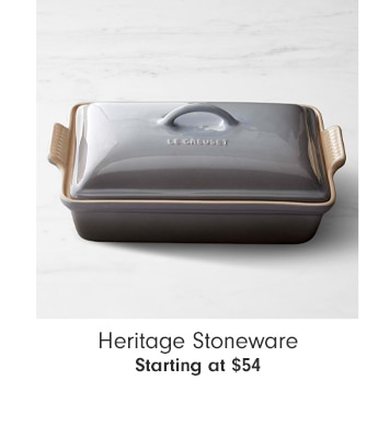 Heritage Stoneware - Starting at $54