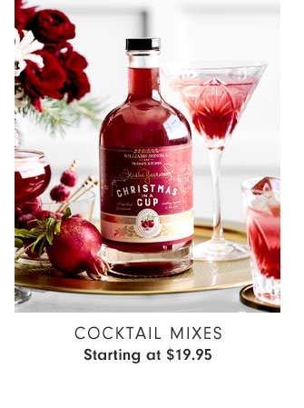 cocktail Mixes - Starting at $19.95