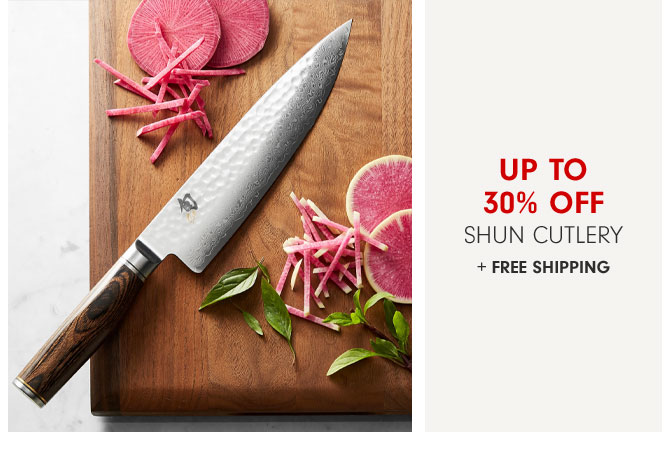 Up to 30% Off Shun CUTLERY + FREE SHIPPING