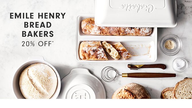 Emile Henry Bread Bakers 20% Off*