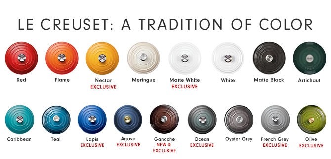 LE CREUSET: A TRADITION OF COLOR