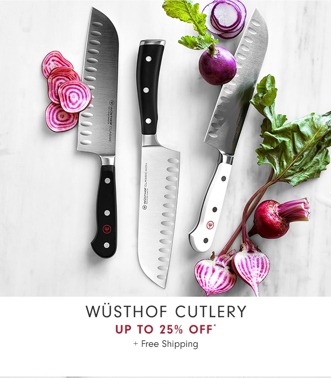 Wüsthof cutlery up to 25% Off* + Free Shipping