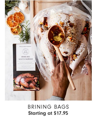 Brining Bags Starting at $17.95