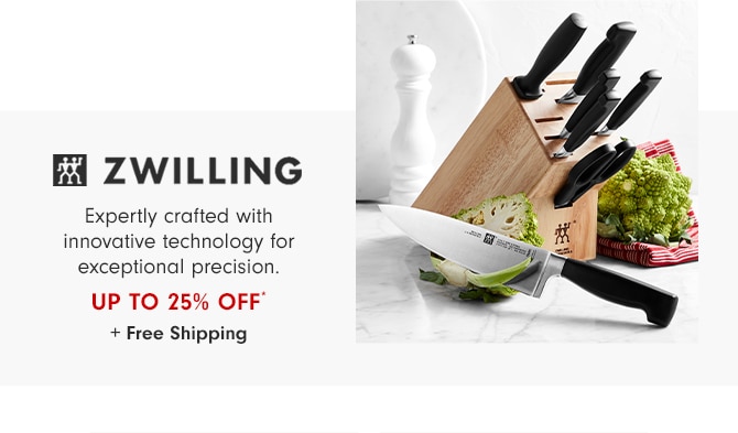 ZWILLING - Up to 25% Off* + Free Shipping