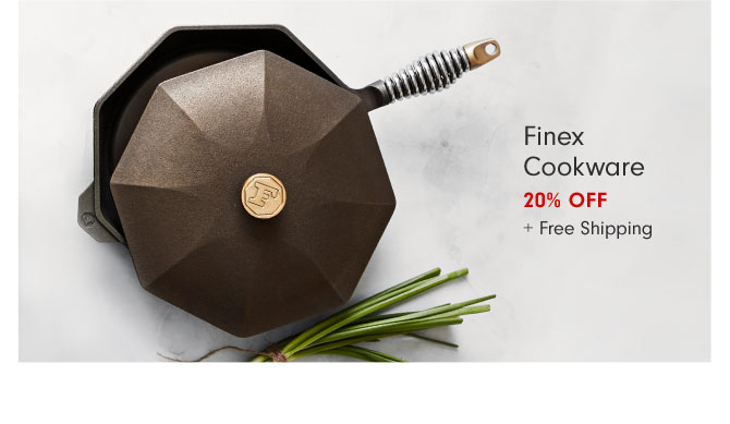 Finex Cookware 20% Off + Free Shipping