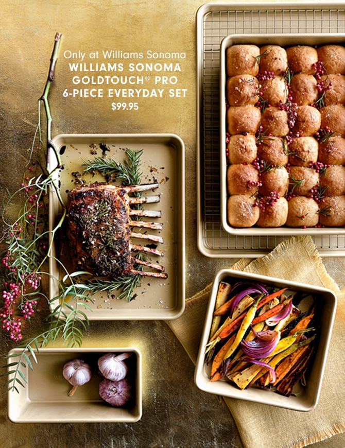 Williams Sonoma Goldtouch® Pro 6-Piece Everyday Set - $99.95