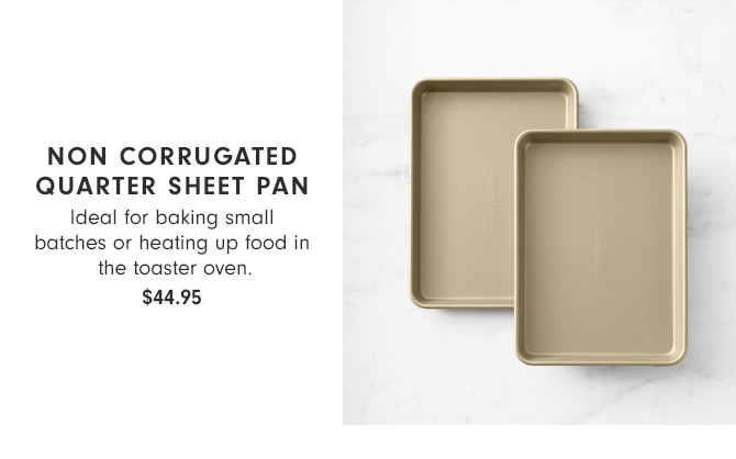 Non Corrugated Quarter sheet Pan - $44.95