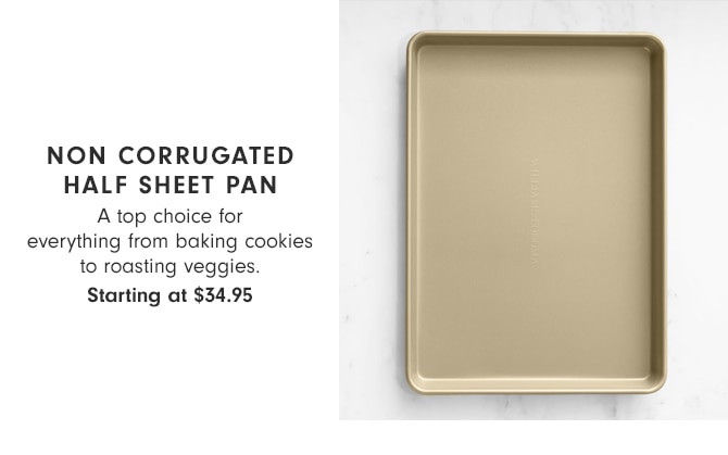 Non Corrugated Half Sheet Pan - Starting at $34.95