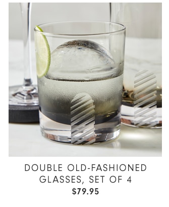 Double Old-Fashioned Glasses $67.95