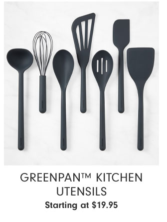 GreenPan™ Kitchen Utensils Starting at $19.95