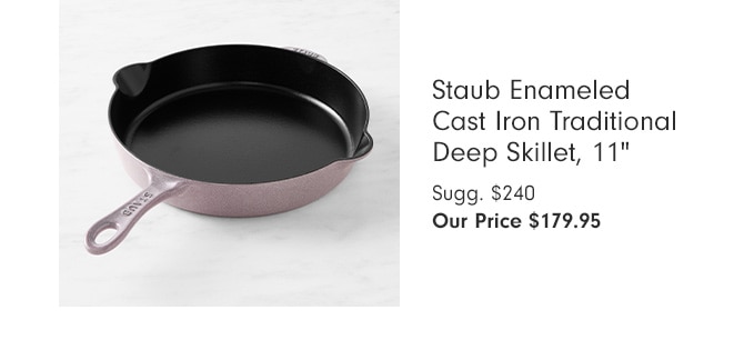 Williams-Sonoma - May 2020 - Staub Enameled Cast Iron Fry Pan, 10, Graphite