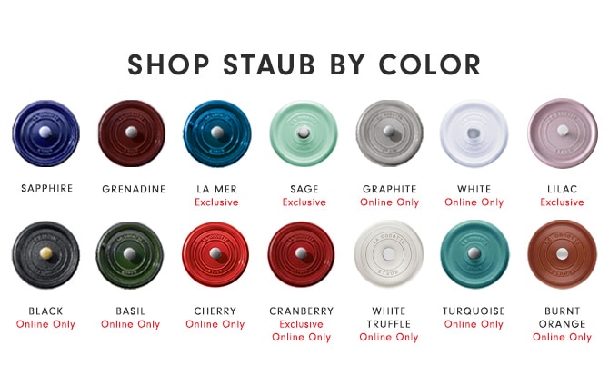 SHOP STAUB BY COLOR